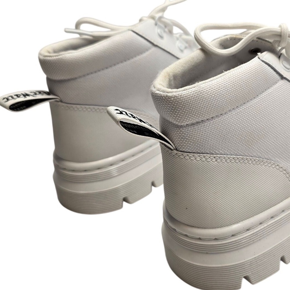 Dr. Martens Bonny W Tech Nylon Canvas Chukka Boots White Womens 8 Gorpcore - Picture 6 of 13